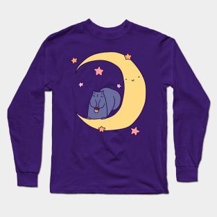 Moon Squirrel Long Sleeve T-Shirt